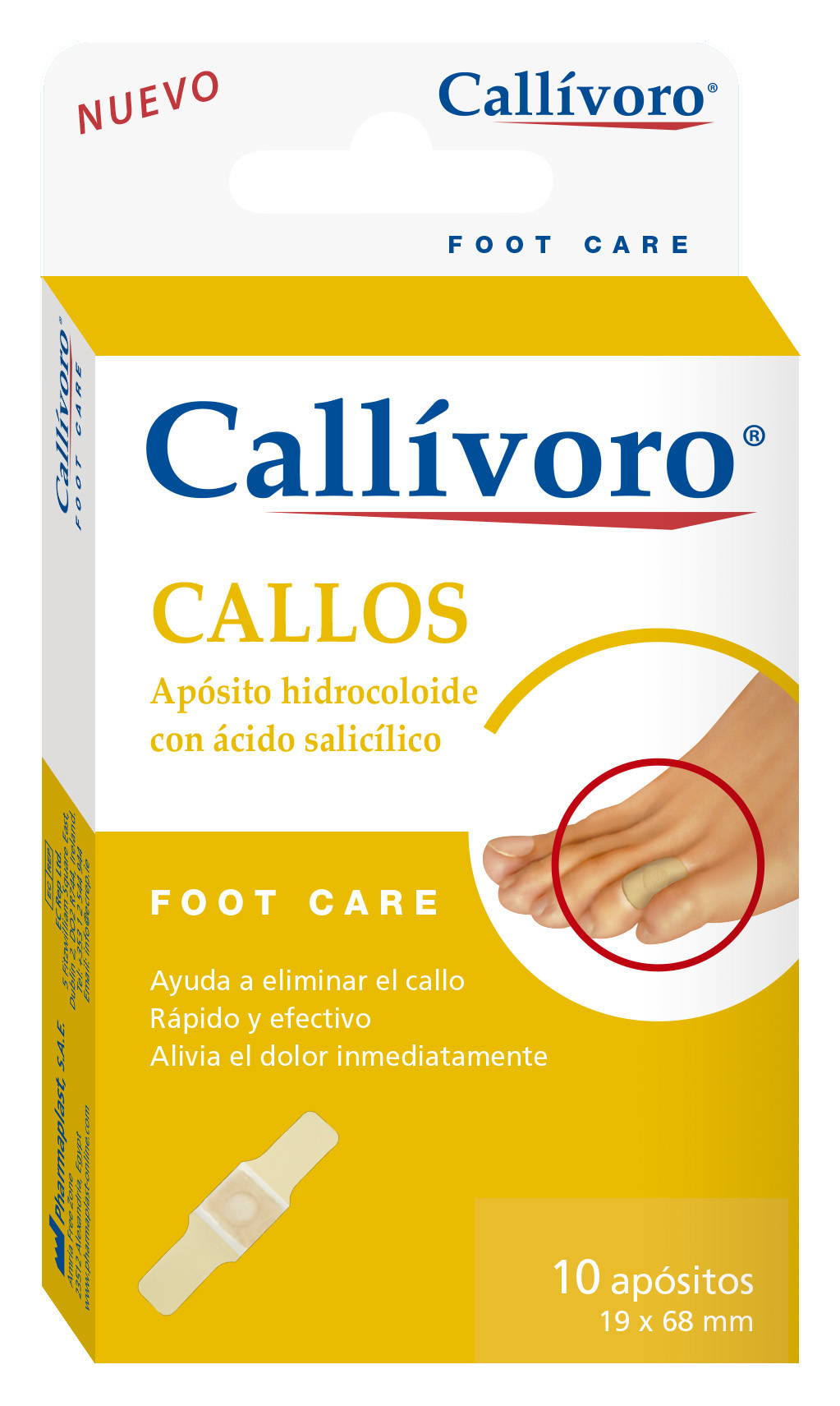 Apósito callos Callívoro