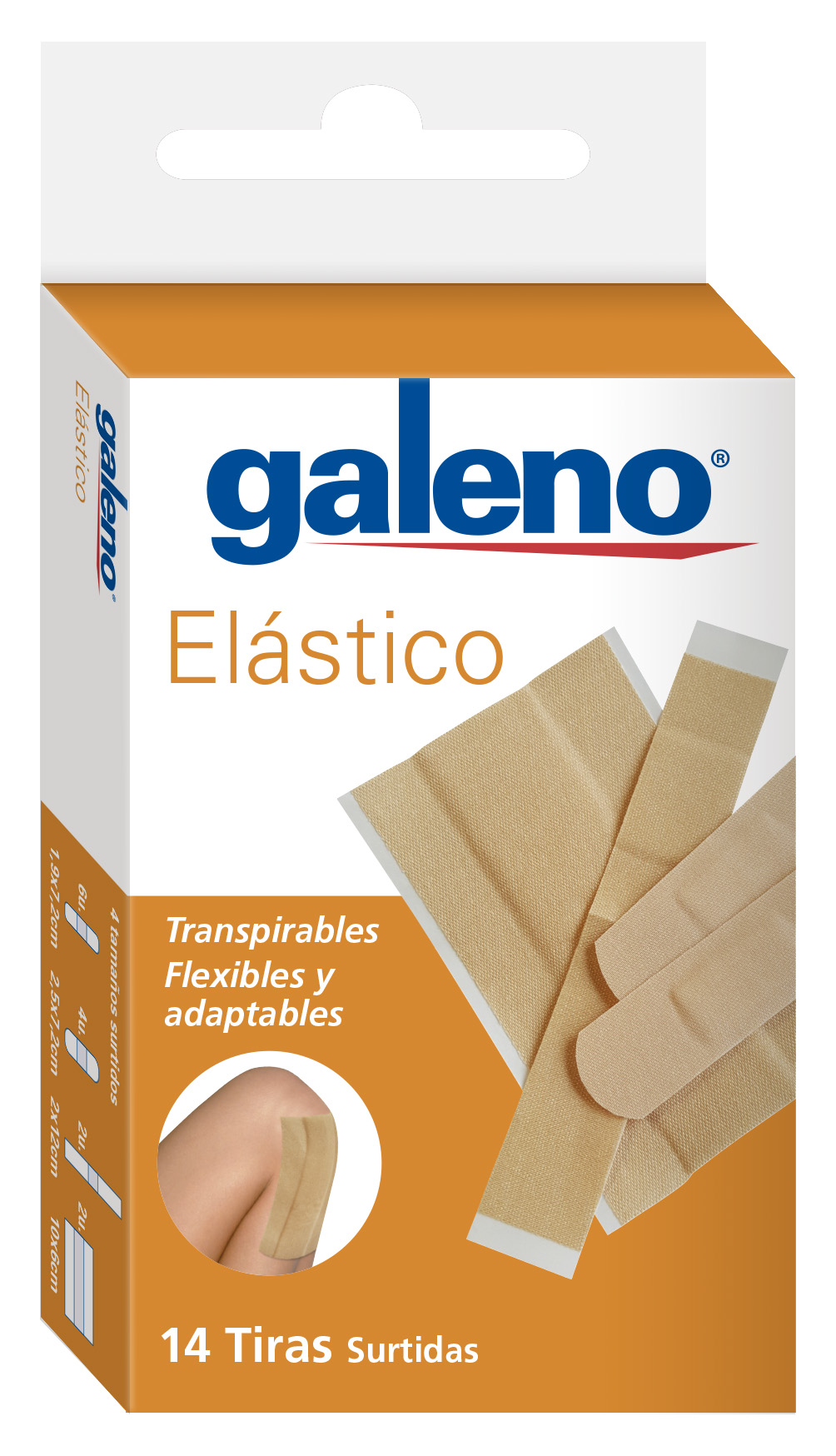 Tiras Elástico Galeno: 14 uds
