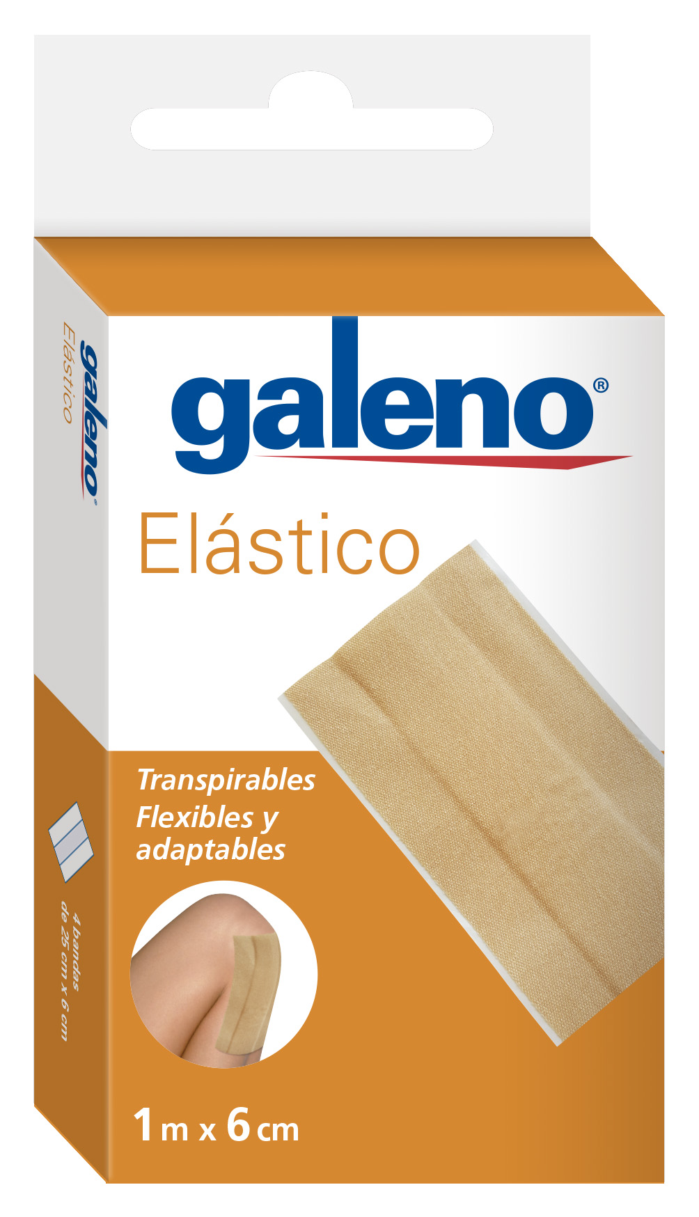 Tiras Elástico Galeno: 1x6