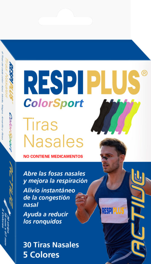 Tiras Nasales Respiplus ColorSport 30u.